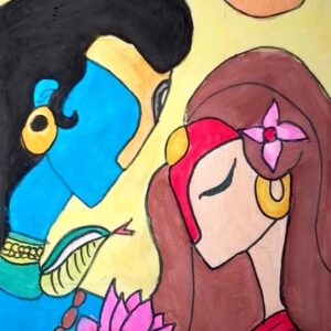 Abstract Painting - The Ishwara